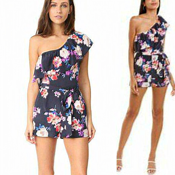 New Yumi Kim Silk Firefly Romper Women Size Medium NWT - Picture 1 of 7